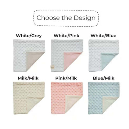 JinFu dian Baby Blanket Personalized, Custom Baby Name Blanket, Baby Shower,Newborn Girl Gift, Cotton Blanket with (photo 4)