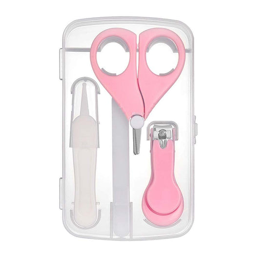 Magik 4-in-1 Baby Grooming Kit Nail Care Set in Pink