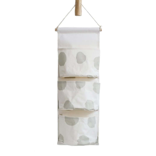 Orino 3 Pockets Wall Mounted Storage Bag Over The Door Storage Pockets Wall Door Closet Hanging Organizers for Bedroom