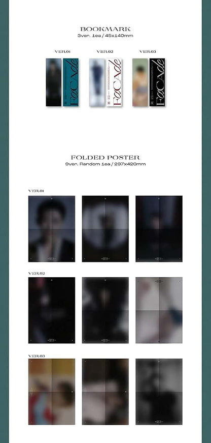 Dreamus Wonho Facade 3rd Mini Album Ver.03 With Photobook (photo 4)