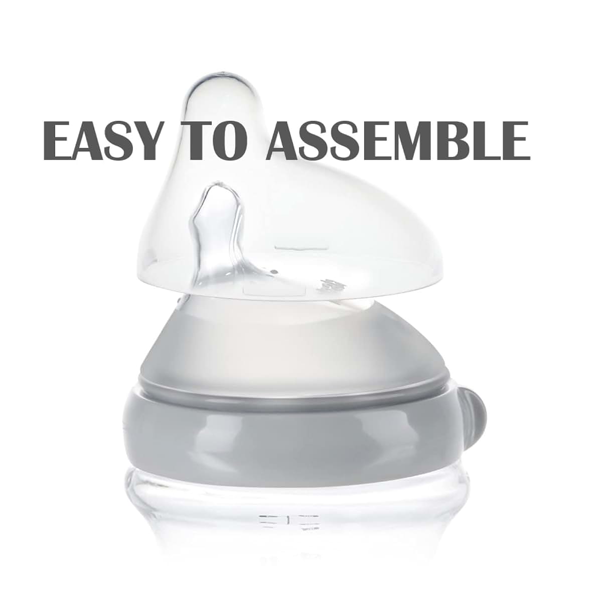 Haakaa Gen.3 Silicone Orthodontic Bottle Nipple, 2-Pack