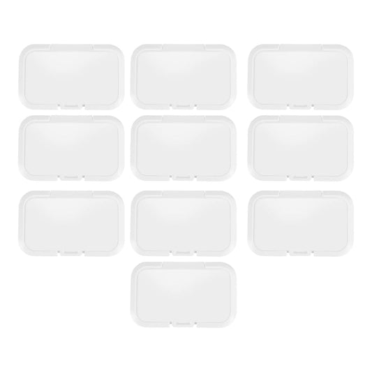 Lizusidtsy 10Pcs Reusable Baby Wipes Lid Baby Wet Wipes Cover Tissues Box Wet Paper Lid