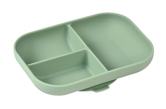 Béaba Beaba Silicone Suction Plates for Baby, Made with High Grade Food Safe Silicone, Toddler Dishes, Soft Unbreakable