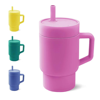 Dloccold Silicone Straw Cup Miniature Tumbler