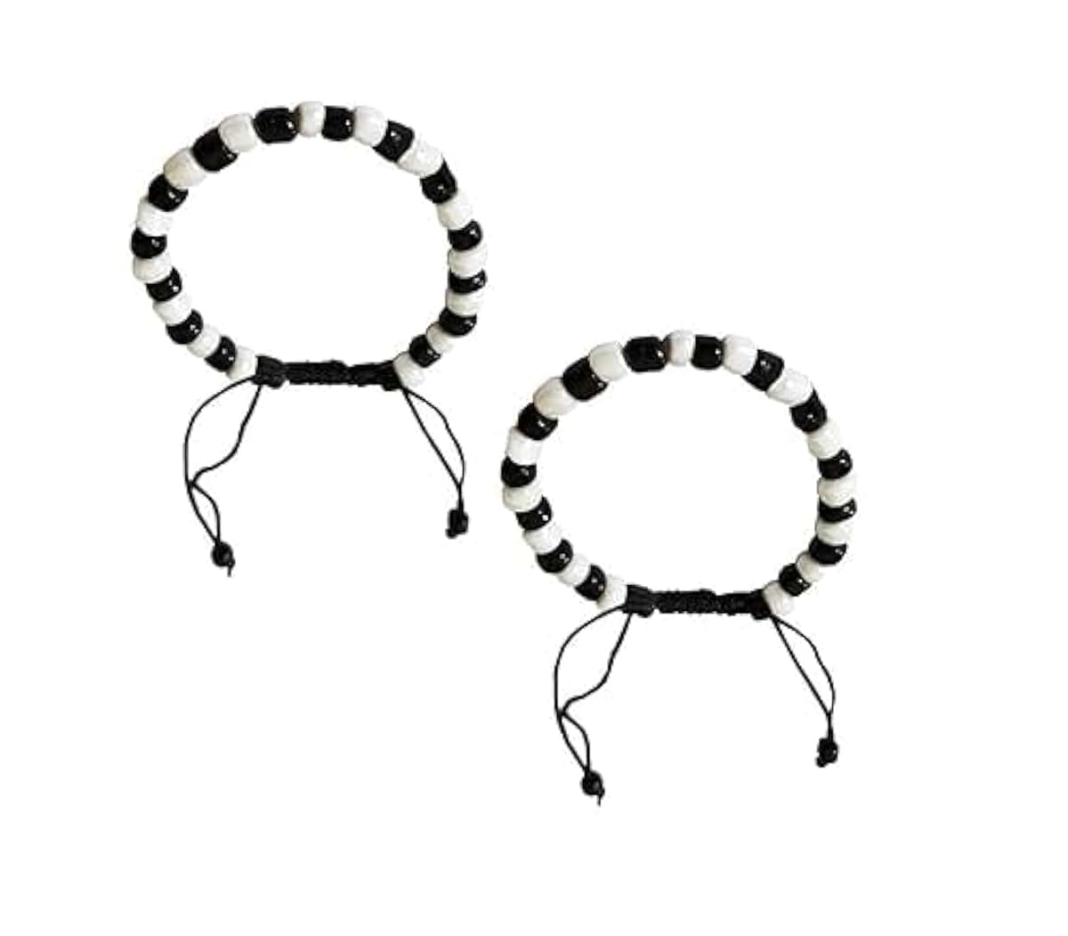 BabyOneStop Baby Nazariya Black and Silver Bracelet Set