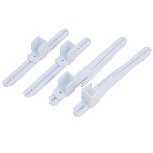 Aexit Crib Fence Lifter Set White Hardware Accessories
