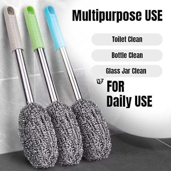 Future_Trendz Steel Bottle Brush With Long Handle (photo 2)