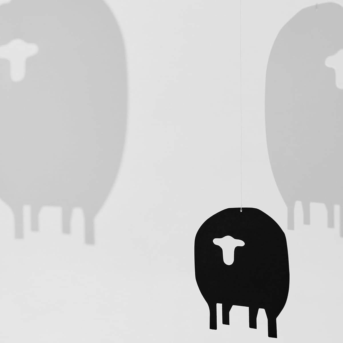 Flensted Mobiles Sheep Hanging Nursery Mobile, 17 Inch Plastic Design (photo 3)