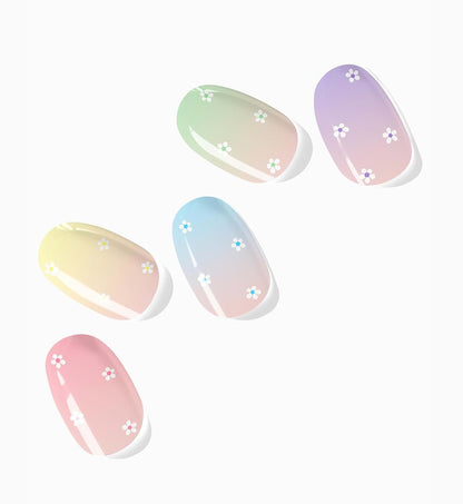 Nova Nails Semi Cured Gel Nail Strips In Flower Child
