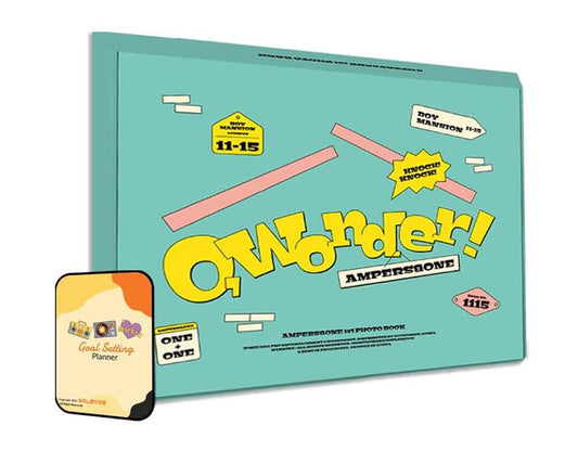 Dreamus Ampers&One 1st Photobook Album O,Wonder! Edition