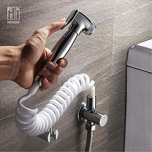 WIMPBLADB Handheld ToiletSprayer Portable Brass Shower Sprayer Head Suit for Bathroom Cloth Diaper Pet Cleaning,B(A) (photo 3)