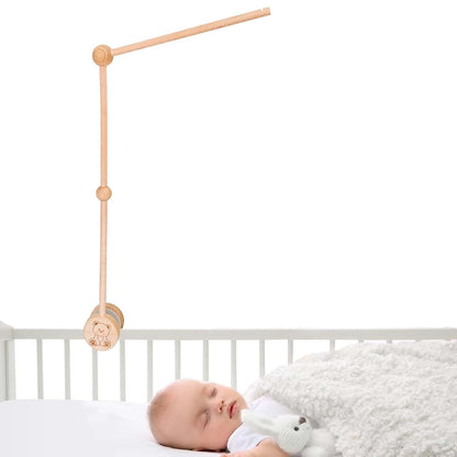 Vlokup Baby Crib Mobile Accessories Wood Mobile Arm