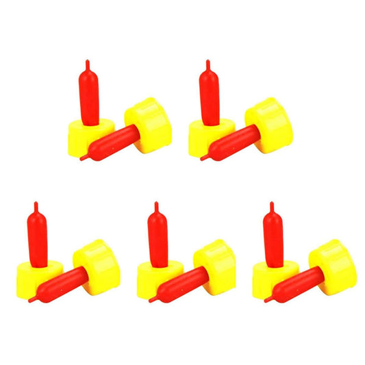 Ruitutedianzi 125PCS Pritchard Nipples For Nursing Animals