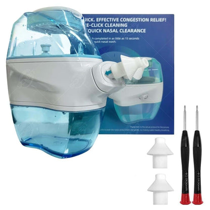 Electric Nasal Irrigation Set with Two Silicone Heads