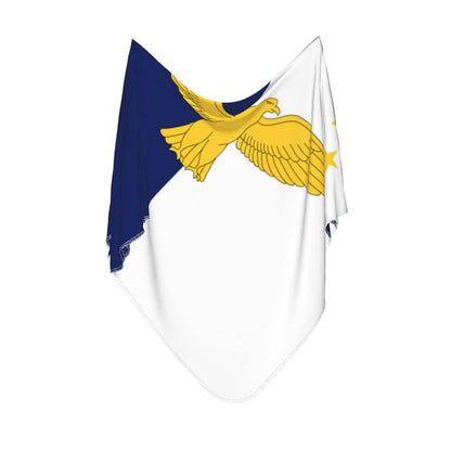Azores Flag Baby Receiving Blanket for Newborn Swaddle Wrap