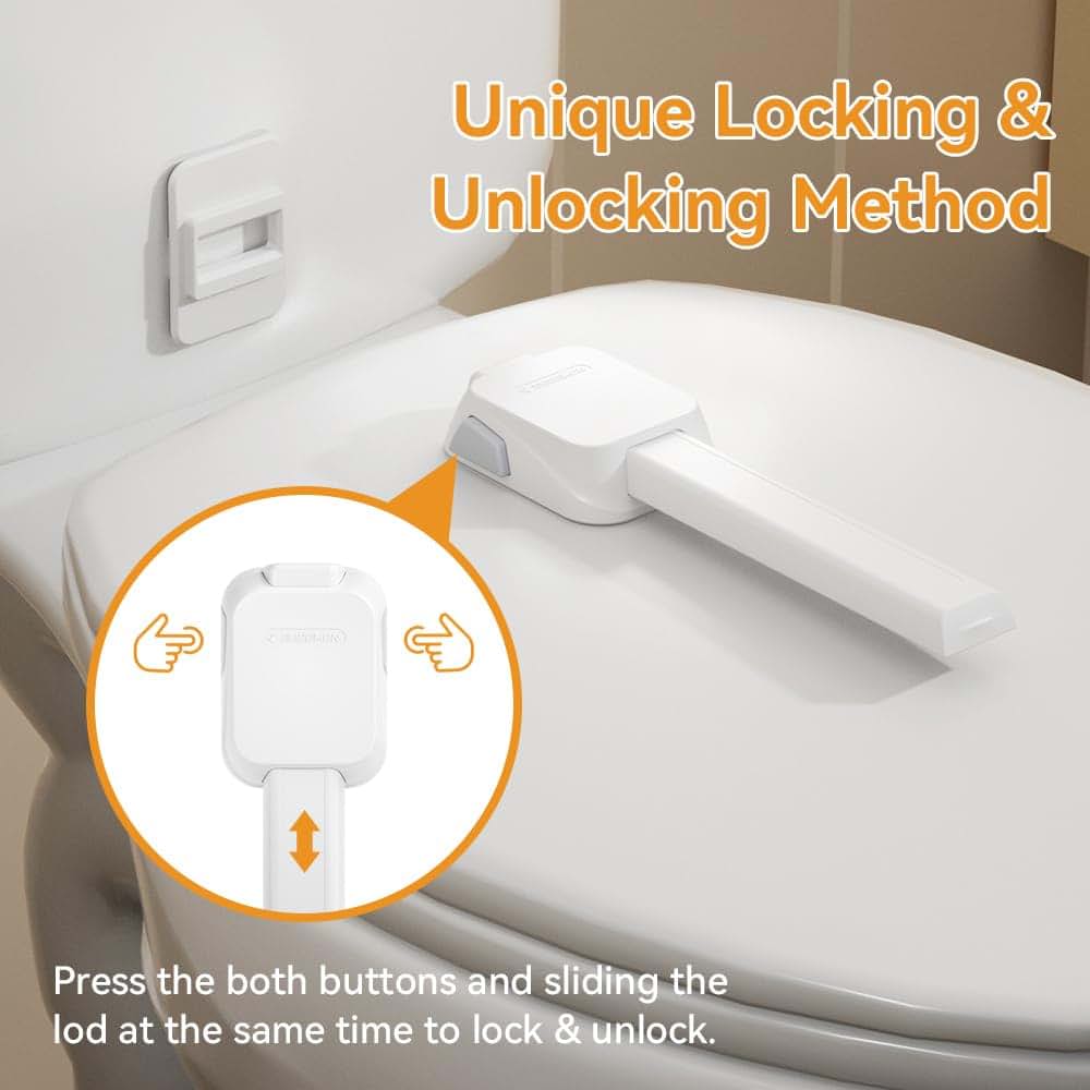 Eudemon Baby Safety Toilet Lock for Toddlers and Kids