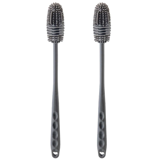 TNNOKL MultiPurposes & Practical Tool Bottle Brush Reusable Silicone Brush for Sports Bottle Baby Bottle