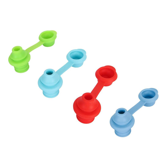 Omquot 4 Pcs Adult Silicone Sipping Spout Top Bottle Spout 28mm