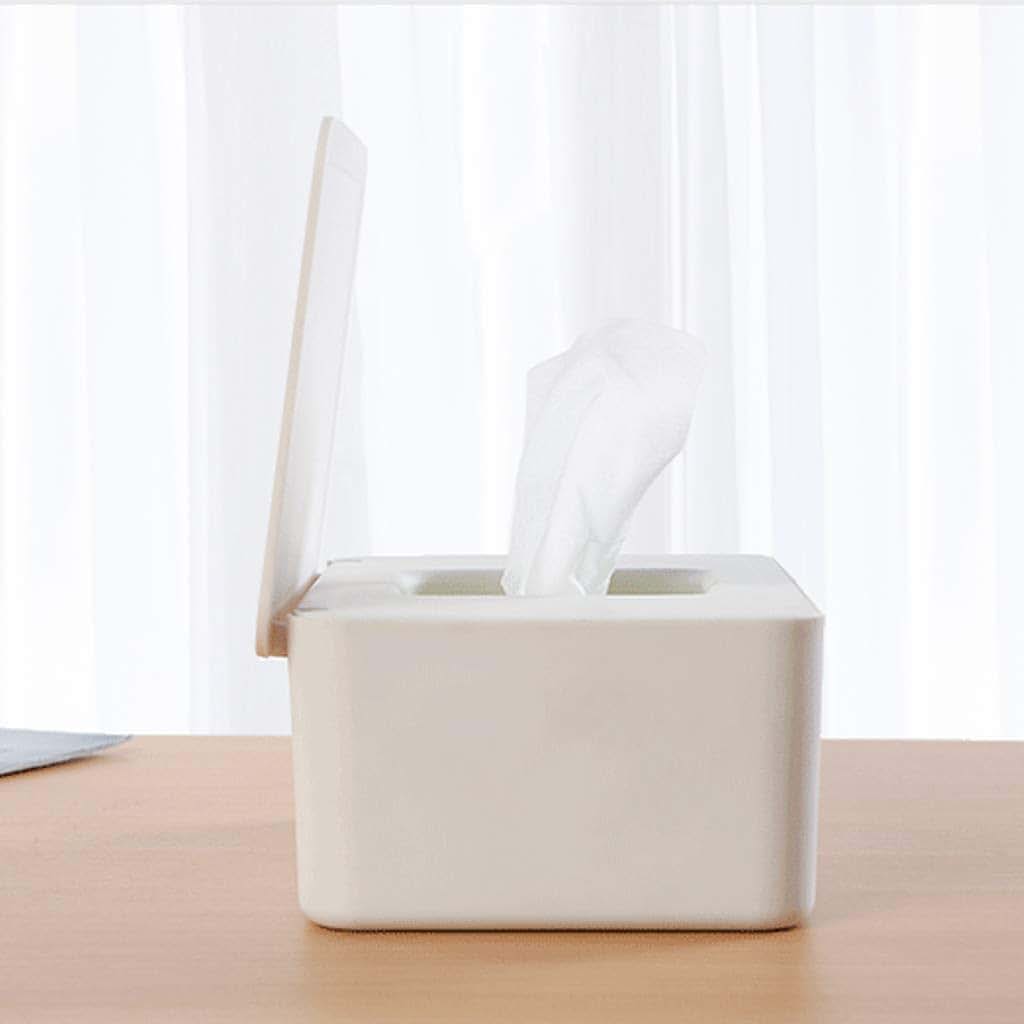 YZYDF Creative Wipes Dispenser with Cover Flushable Tissue Box Exquisite Tissue Utility Tabletop Wipes f (photo 3)