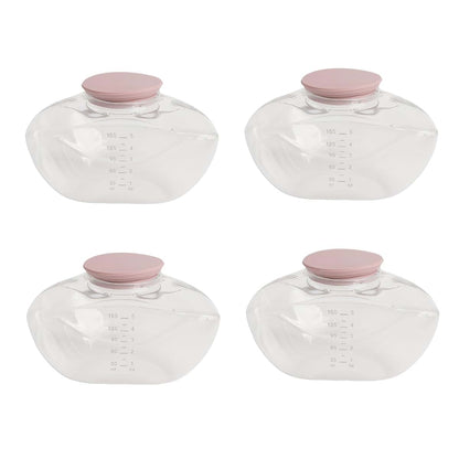 Nurnesy Wearable Breast Pump Accessories for M9, 150ml Collection Cups, Set of 4