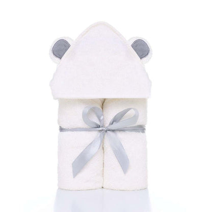 ZoikoM Personalized Embroidered Hooded Baby Towel with Cute Ears Baby Gift Embroidered Baby Bath Towel Baby Gift