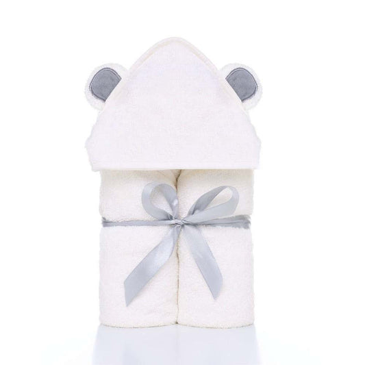 ZoikoM Personalized Embroidered Hooded Baby Towel with Cute Ears Baby Gift Embroidered Baby Bath Towel Baby Gift