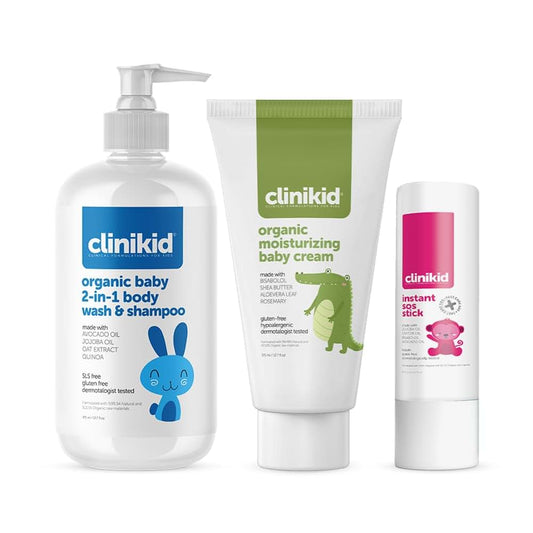 Clinikid My Child Grows Up Kit Baby Wash, Lotion, And Sos Stick