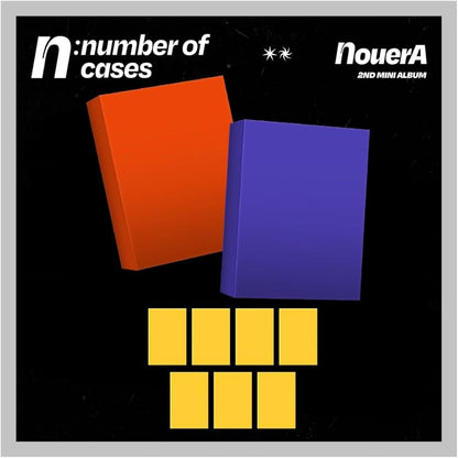 NouerA 2nd Mini Album 2 Version Set Standard and Poca with Tracking Sealed