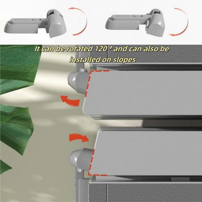 2 Pack Freezer Latches for Refrigerator, No Tools or Drill Needed