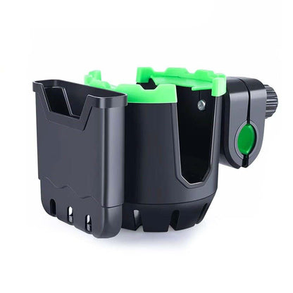 Zrafu 2-in-1 Cup Holder with Phone Holder for Stroller, Bike & Wheelchair