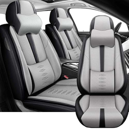 CARSITR Waterproof Car Seat Covers for Hyundai Santa Fe Sport 2014-2018