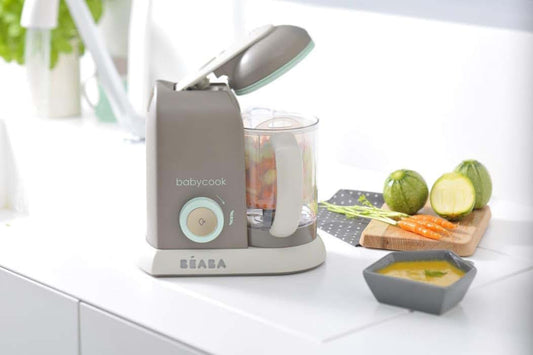 Béaba Babycook Solo 4-in-1 Baby Food Maker in Latte Mint