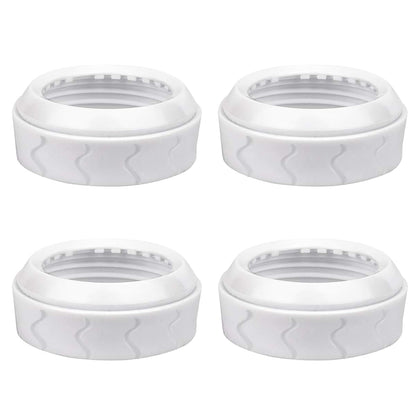 PEUTIER Bottle Nipple Collar Rings 4 Pack for Dr Brown Wide Bottles
