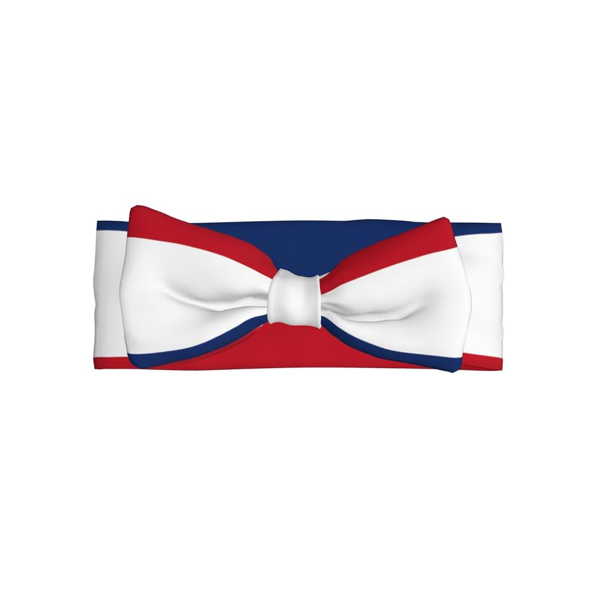 FoRes Dutch flag Baby Bow Headband – Cute & Delicate Hair Accessories for Newborns, Infants, Toddlers –