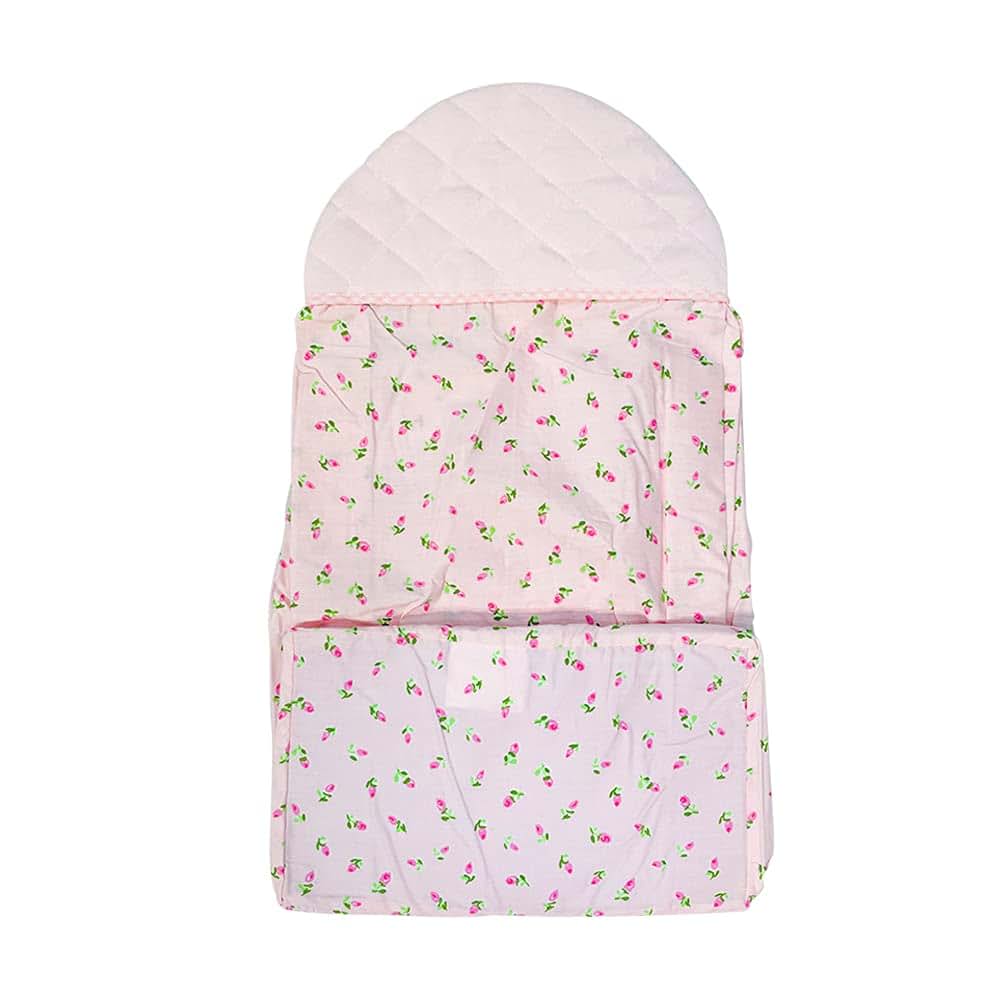 CribMATE Bunny Crib Hanging Diaper Organizer Storage Bag in Pink (photo 2)