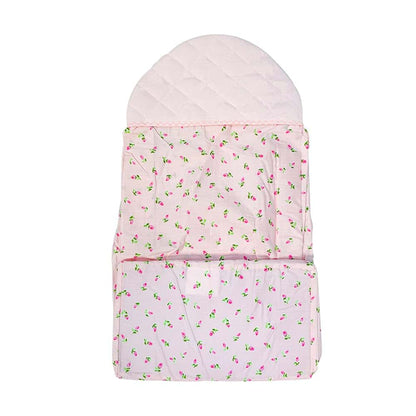 CribMATE Bunny Crib Hanging Diaper Organizer Storage Bag in Pink (photo 2)