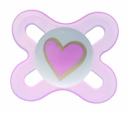 Mam Start Silicone Pacifier, 2 Count, Colors May Vary