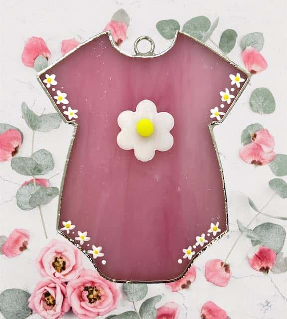 Switchables Glass Cover Girl Onesie Nursery Decor (photo 4)