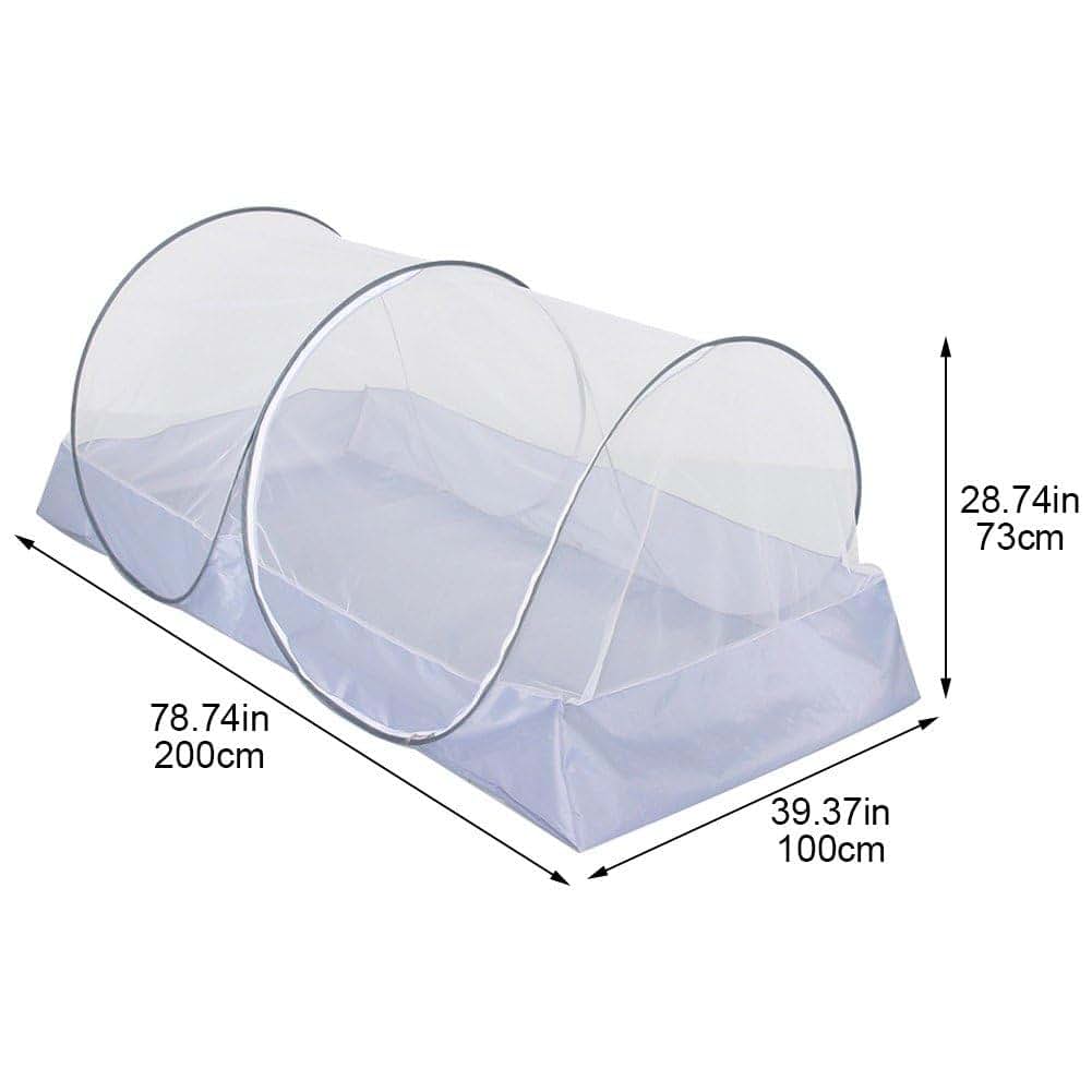 Vobumix Foldable Mosquito Net Bed Canopy And Portable Outdoor Tent (photo 3)