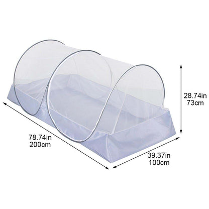Vobumix Foldable Mosquito Net Bed Canopy And Portable Outdoor Tent (photo 3)