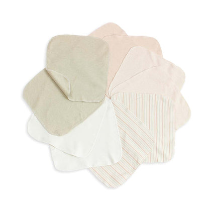 Lion Bear 10-Pack Organic Cotton Baby Washcloths