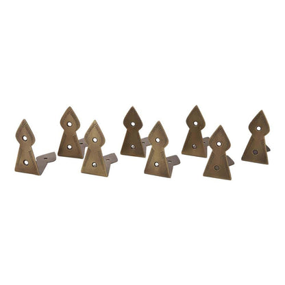 BrassTrunk Corner Protector – Antique Finish Metal Guards for Trunks