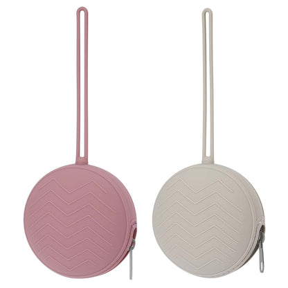 Nupoopy Silicone Pacifier Holder Case for Newborns