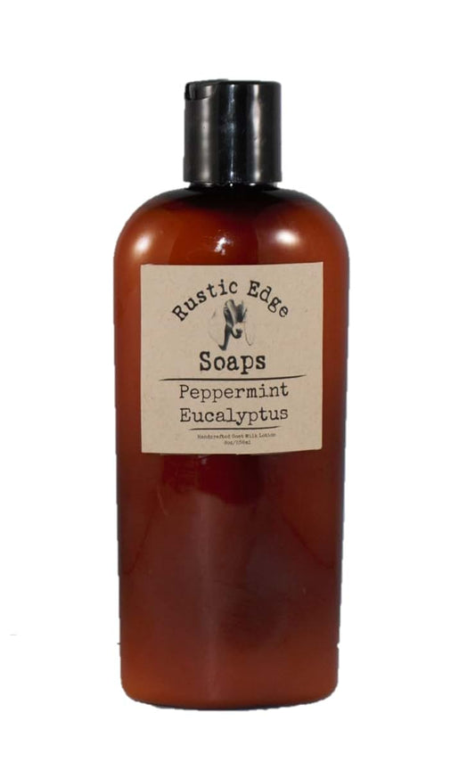Rustic Edge Soaps Peppermint Eucalyptus Goat Milk Lotion