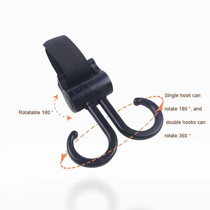 Qsvbeeqj Upgraded Car And Stroller Hook For Diaper Bags (photo 4)