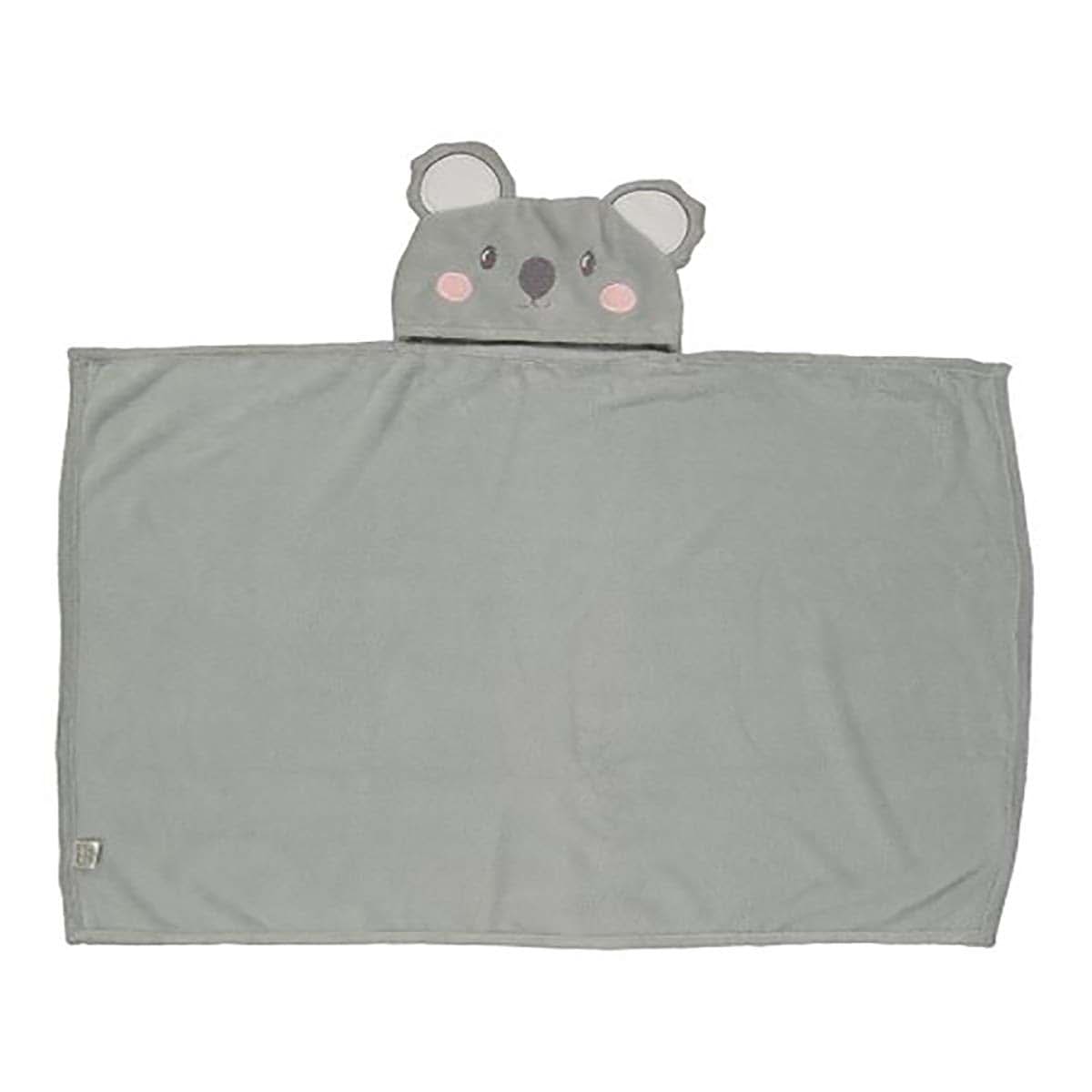 Jesse & Lulu Baby and Toddler Plush Animal Hooded Blanket (Gray Koala) (photo 2)