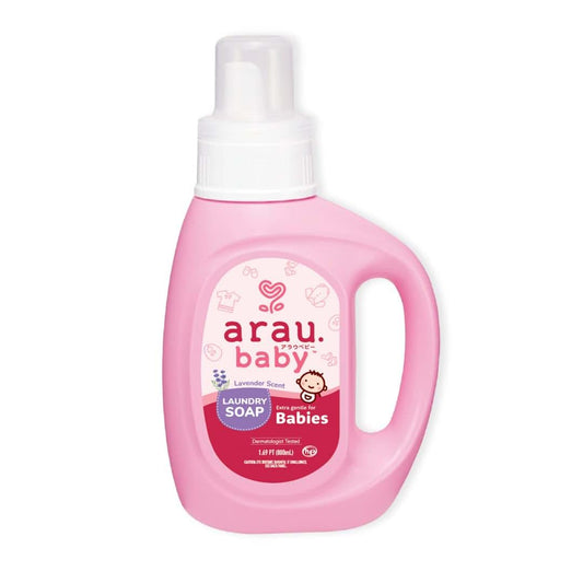 Arau Baby Lavender Laundry Soap - Plant-Based Formula (27 Fl Oz)
