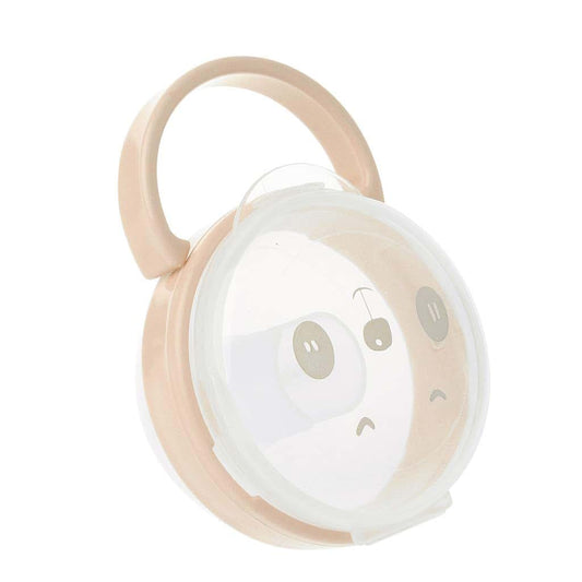 angwang Pacifier Storage Box,Baby Pacifier Storage Box Cartoon Panda Pattern Pacifiers Nipple Transparent Dust Boxes