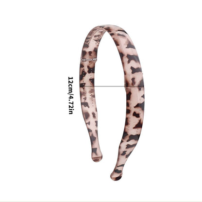 CENGPXGH Flexible Nonslip Hairband Foldable Headband, A
