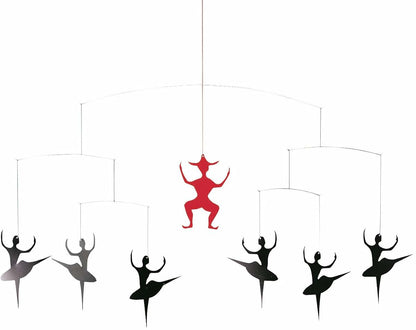 Flensted Mobiles H.C. Andersen Ballet Hanging Nursery Mobile